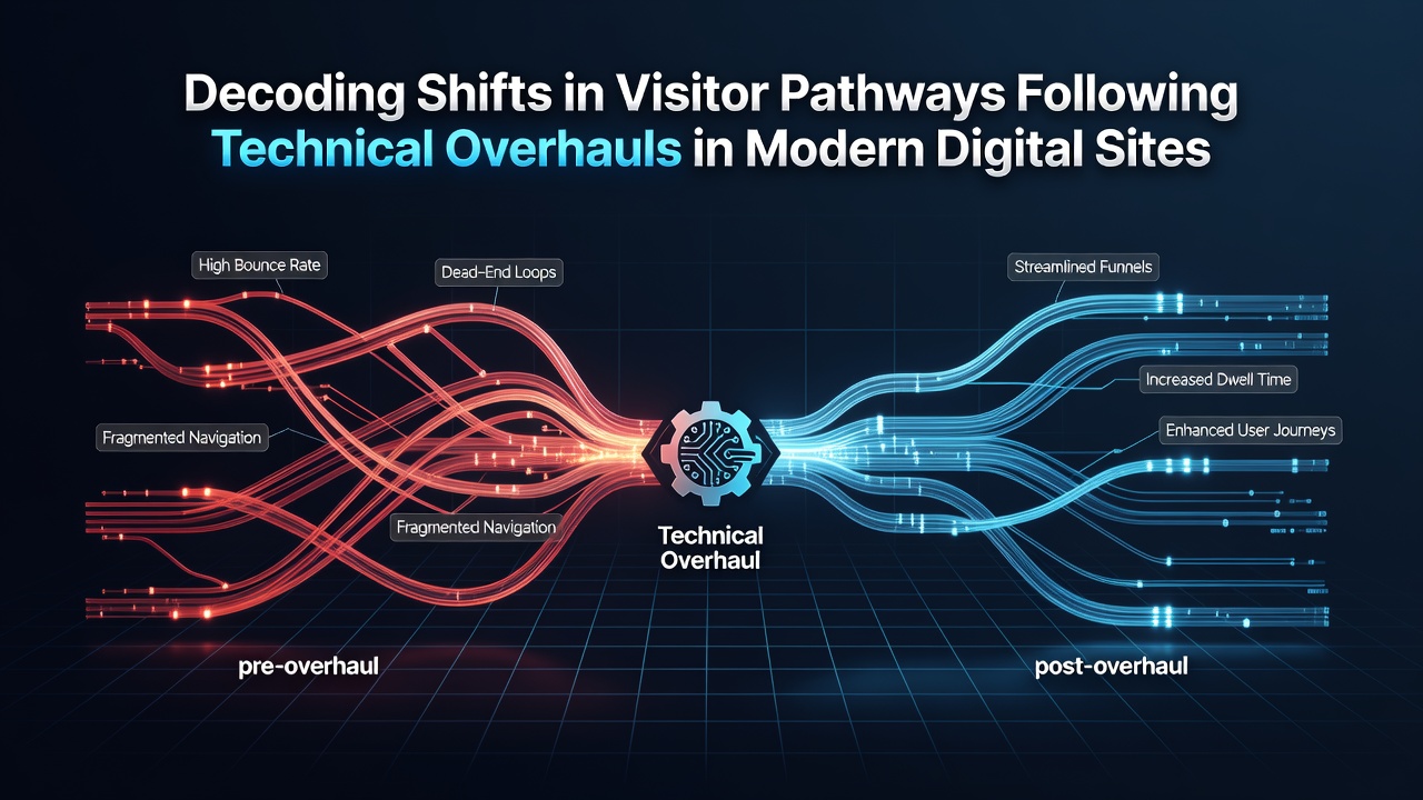 Decoding Shifts in Visitor Pathways Following Technical Overhauls in Modern Digital Sites