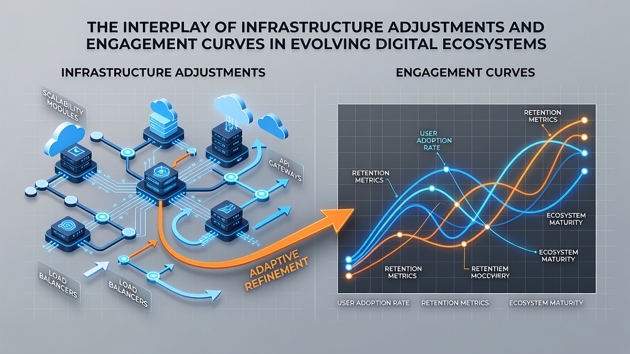 Engagement metrics shifting after infrastructure updates